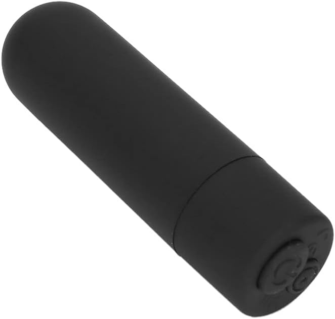 woobles Portable USB Massager Body Vibration Body Massage Vibrator for Arms, Legs, Shoulders - 10 Vibration Modes, Waterproof, 6.5x1.3cm(Black) - Image 4